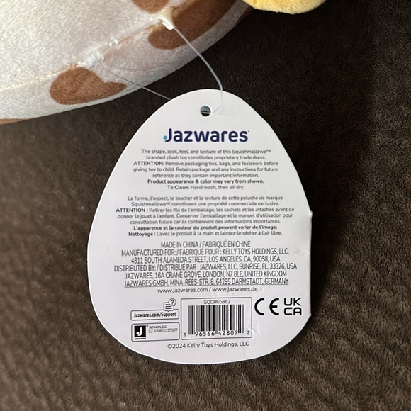 NWT 8in. Alonzo Squishmallow - Picture 4 of 7